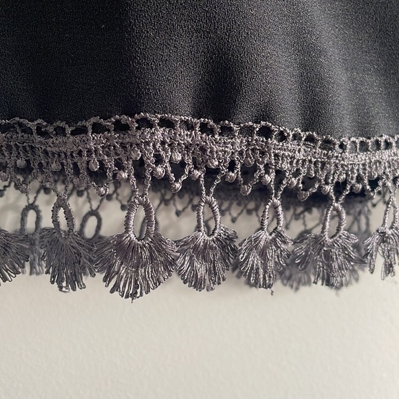 Bianca black skirt with Tassles - Picture 3 of 9